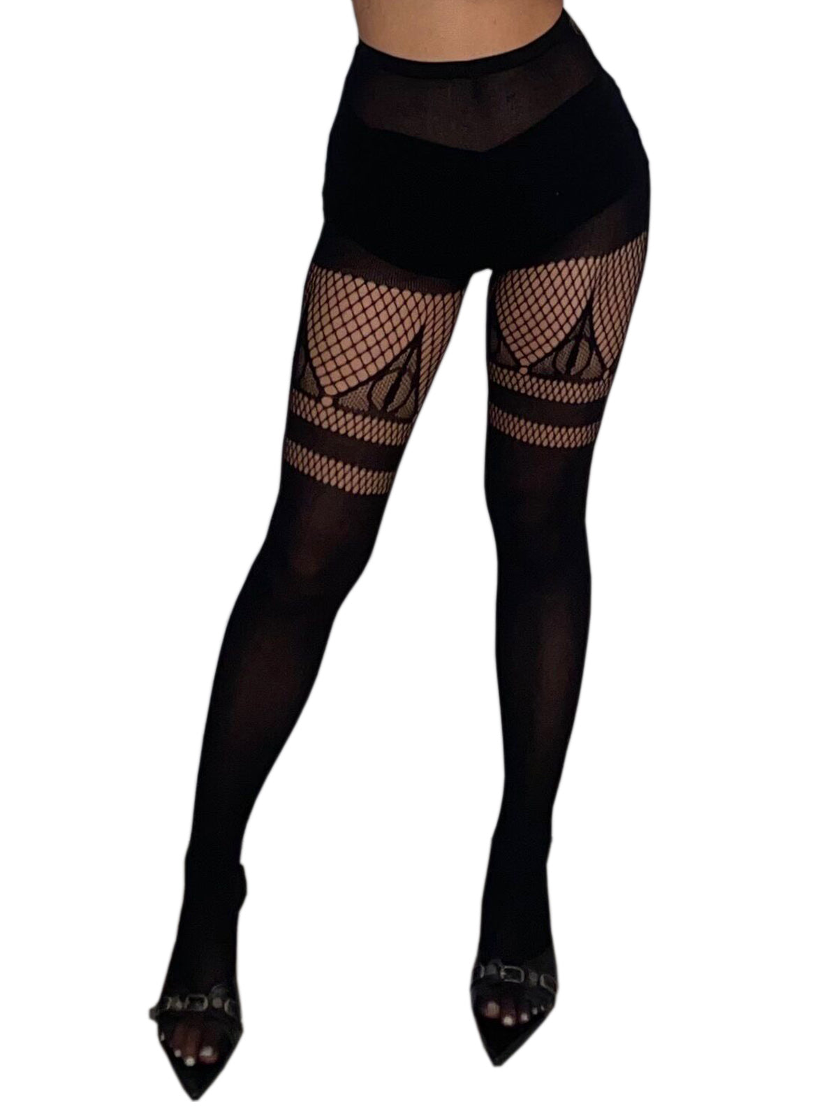 Lunedear Fishnet Tights Pattern Tights