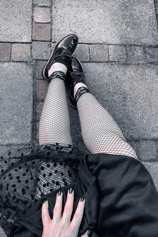Lunedear Fishnet Pantyhose Halloween Stockings Hosiery